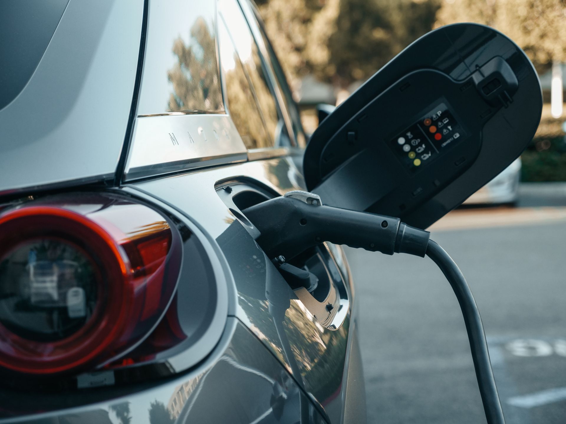 A hybrid car with preventative maintenance check in Bossier City