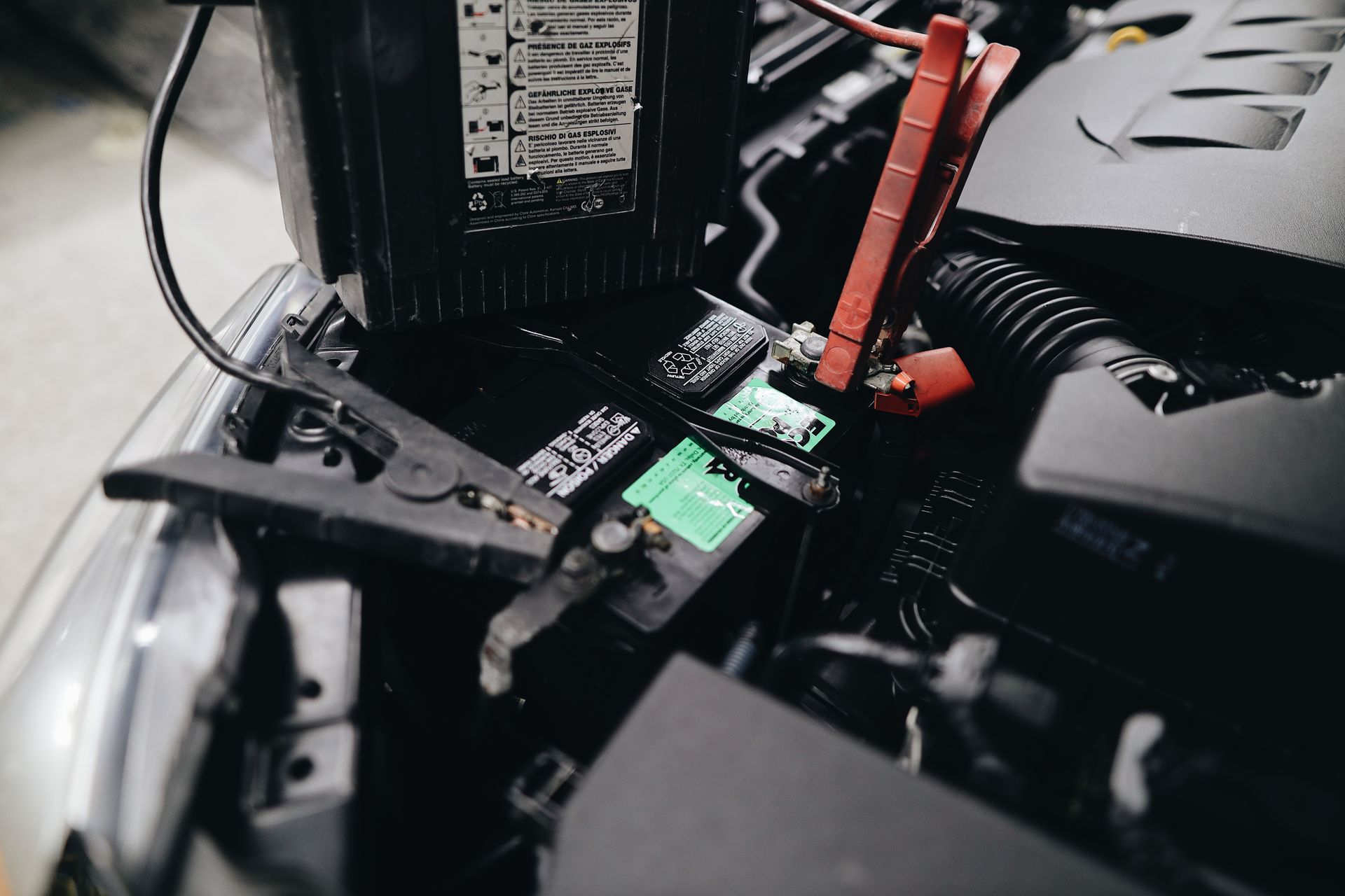 A car starter repair in a car repair shop in Bossier City