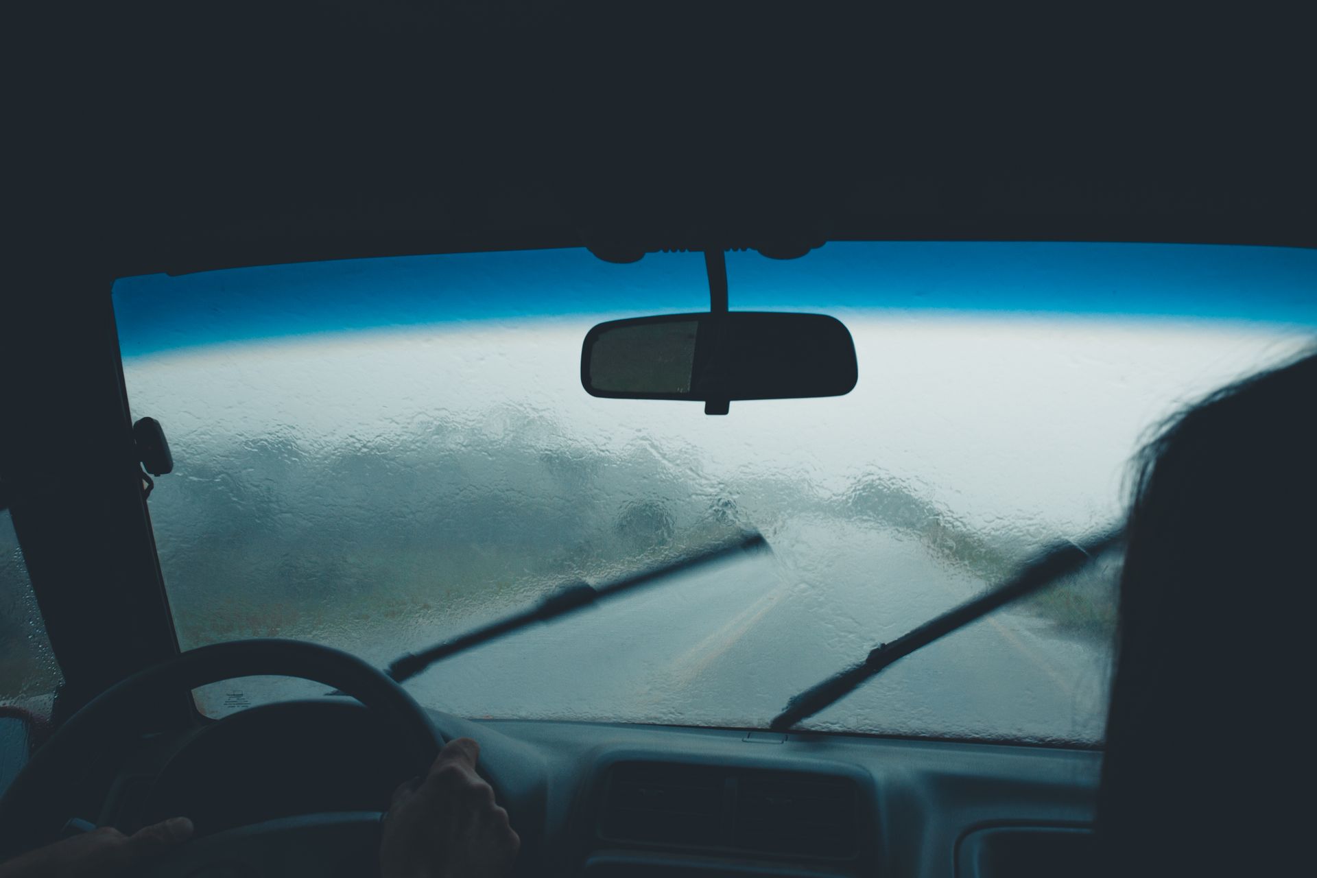Wiper blades on a vehicle in Bossier City